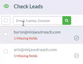 check leads box