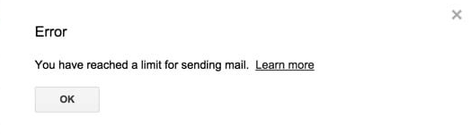 Gmail-sending-error